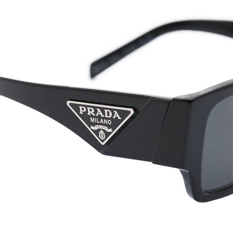 prada sunglasses men's black|knock off black prada sunglasses.